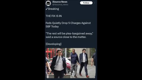 The Fix Is In