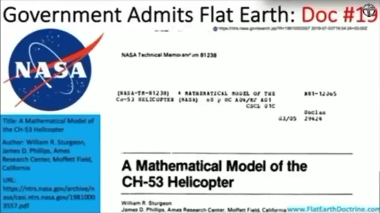 44 GOVERNMENT DOCUMENTS ADMITS FLAT EARTH The Greatest Lie on Earth