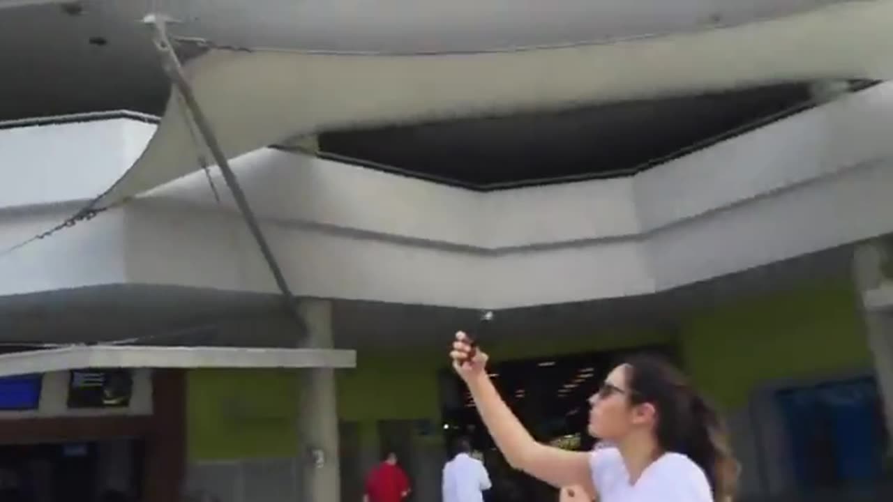 Strange Multicolored Cloud Appears in Costa Rica