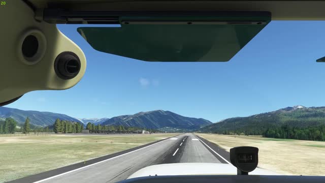 Cessna 172 landing Aspen Co MSFS2020