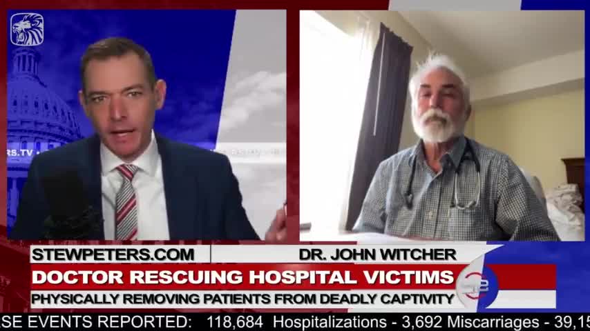 Doctor Rescuing Hospital Victims, Physically Removing Patients From Deadly Captivity