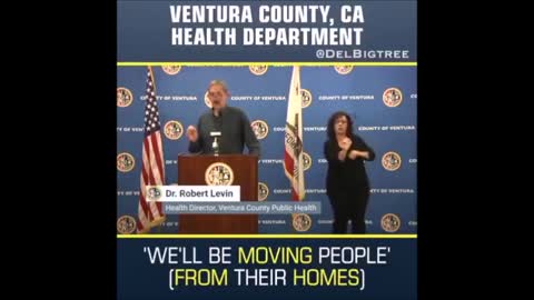 MAYOR OF VENTURA COUNTY: "WE'LL BE MOVING PEOPLE" (FROM THEIR HOMES)