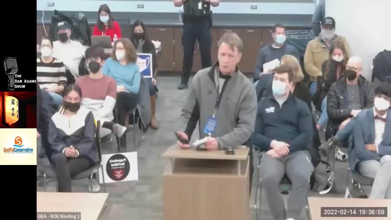 School Board Member Freaks Out on Maskless Parent with Medical Exemption