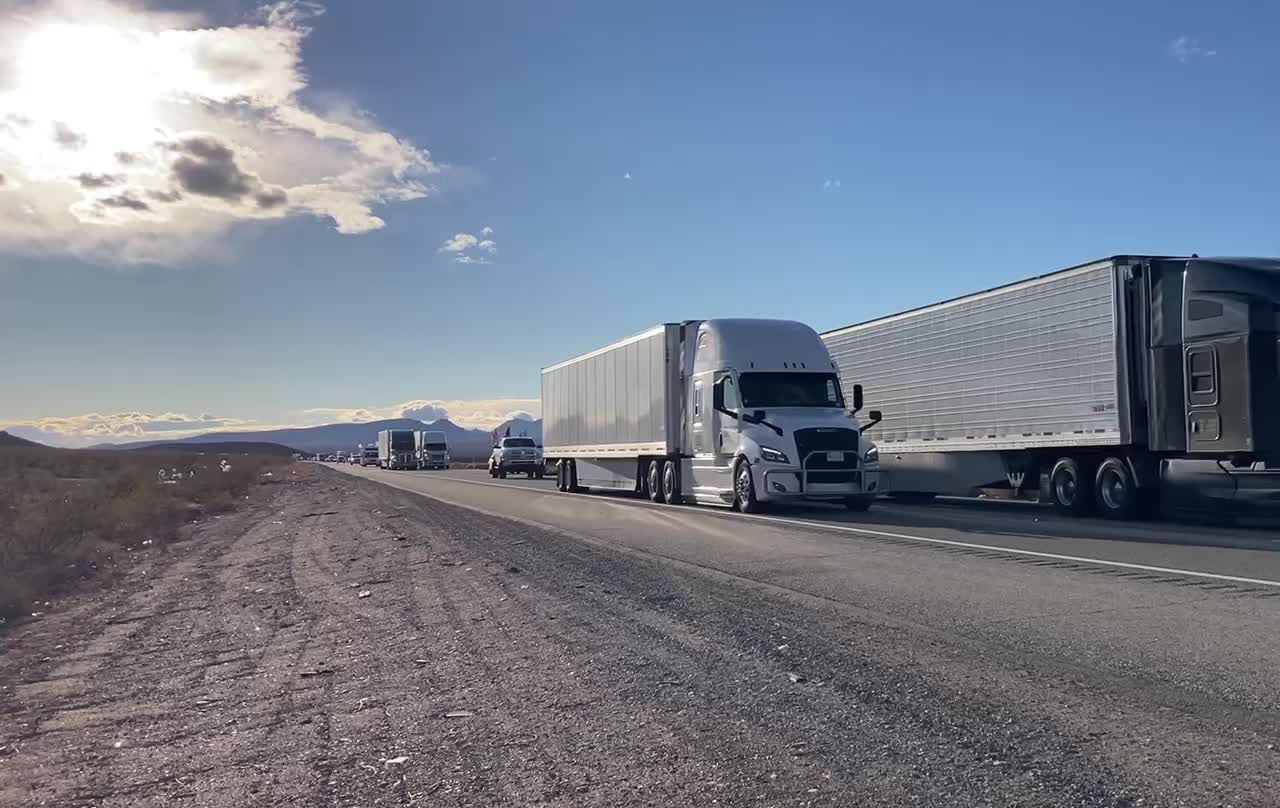 People’s Convoy day 1 California to Arizona