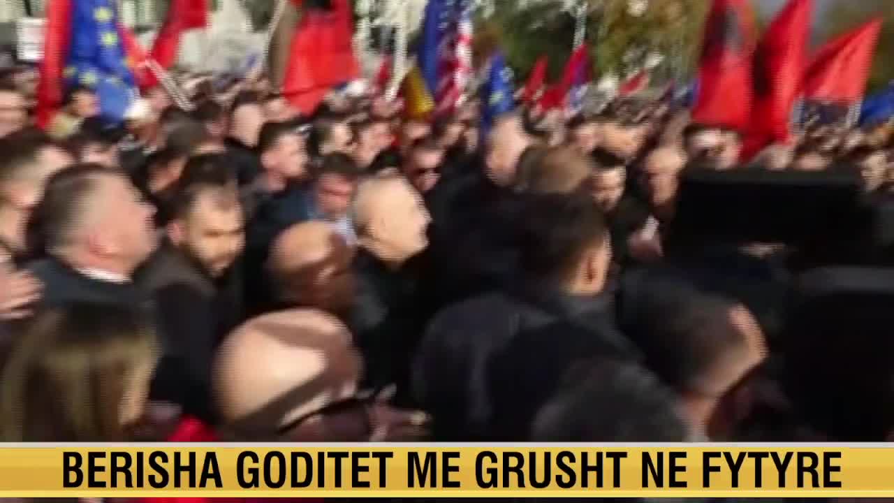 I gjakosur në fytyrë, Berisha nuk ndalet, jep mesazhin e parë pas goditjes