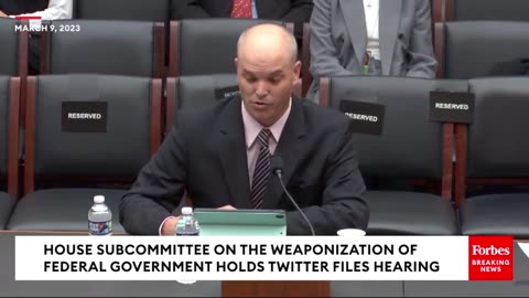 'Ranking Member Plaskett, I'm Not A So-Called Journalist'- Matt Taibbi Discusses The Twitter Files