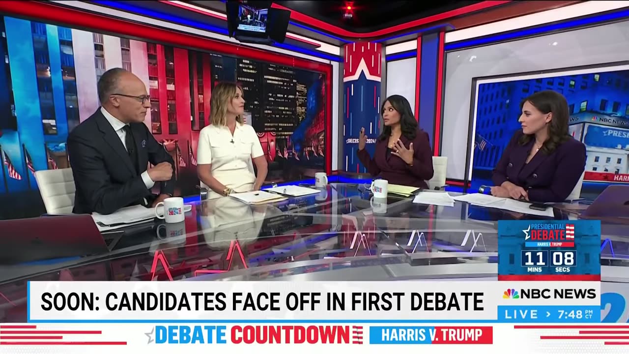 Lester Holt and Kristen Welker recall the difficulties of hosting debates