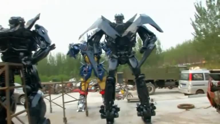 From car parts to life-size transformers in China