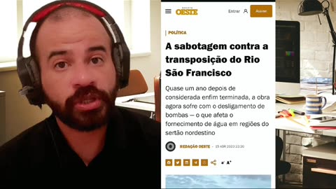 Sobre situação atual da Transposição do Rio São Francisco