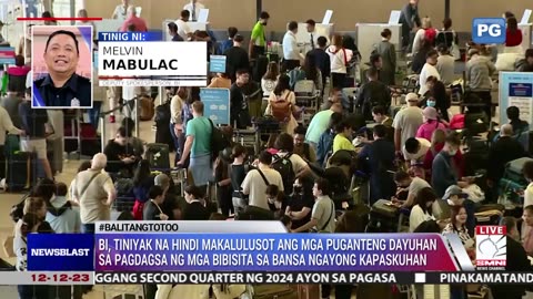 BI, Tiniyak na hindi makalulusot ang mga puganteng dayuhan na bibisita sa bansa ngayong Kapaskuhan