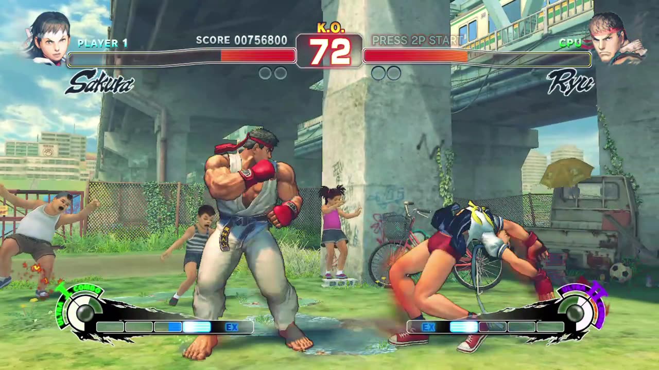 Sakura vs Ryu