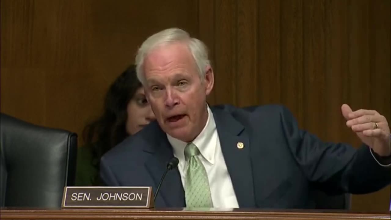 Ron Johnson Absolutely Lights Into FBI's Wray Over Hunter Biden