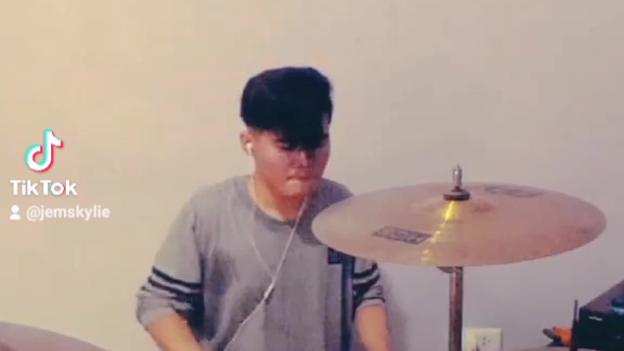 This is my drum cover 2years ago