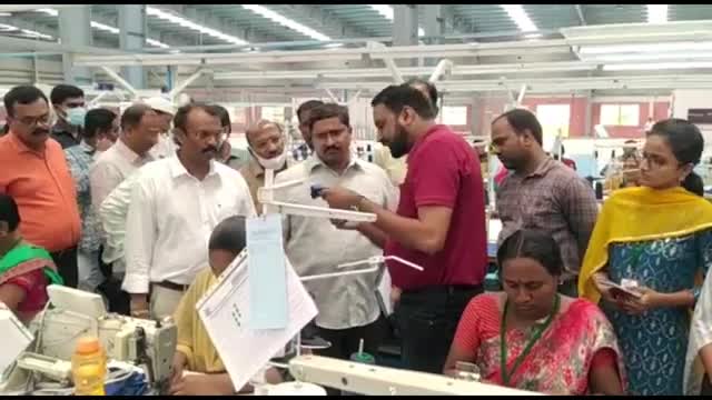 Rajanna Siricilla Apparel Park Visit Jolishaka Commissoner