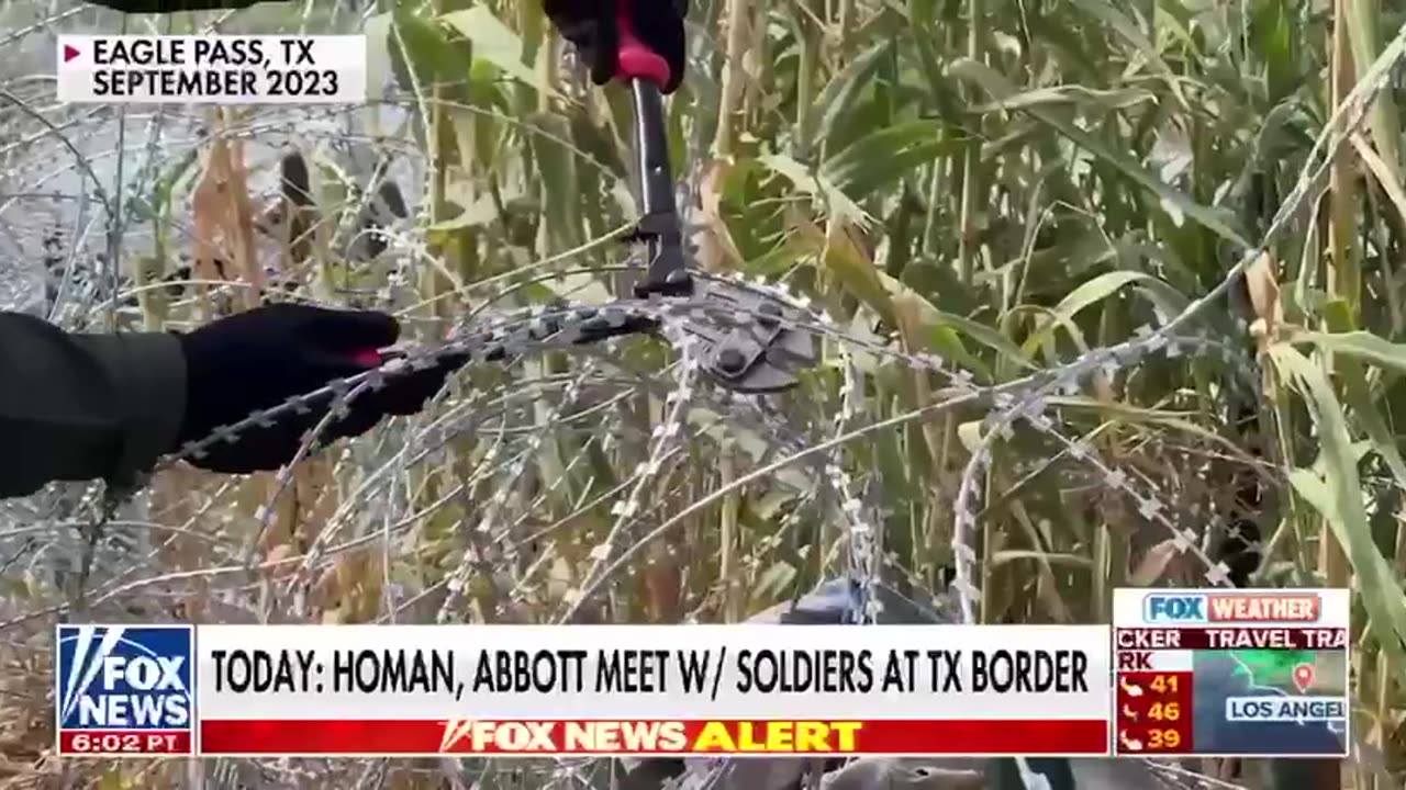 Hundreds of illegal immigrants are still pouring across the border.