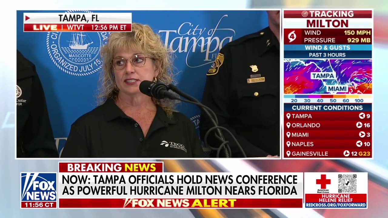 Tampa officials issue warning on Hurricane Milton 'Storm of the century'