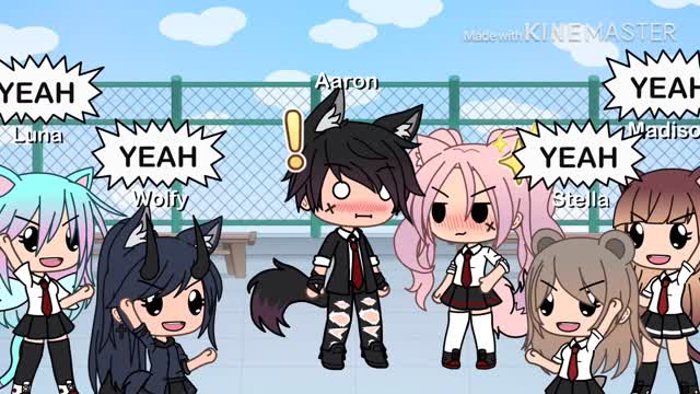 Behind the scenes of My Alpha BodyguardGacha Life