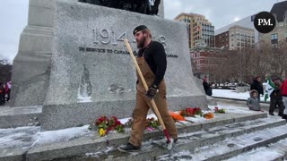 WOW. A veteran in Ottawa UNLOADS on CBC: “Get out of here!”