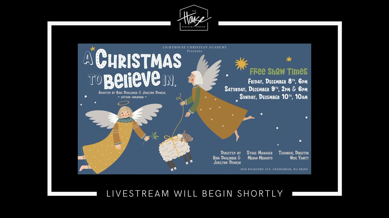 A Christmas to Believe In - 6:00pm showing