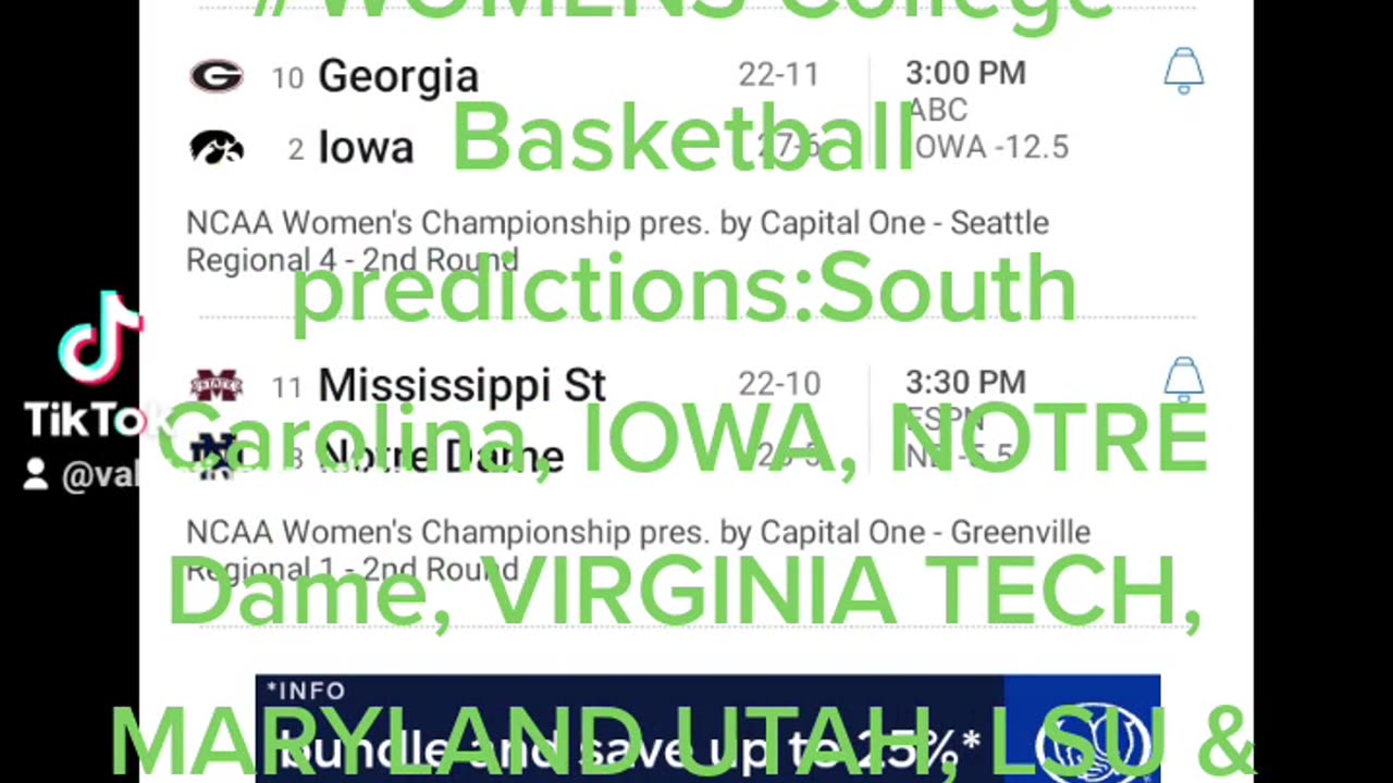 Men's College basketball predictions