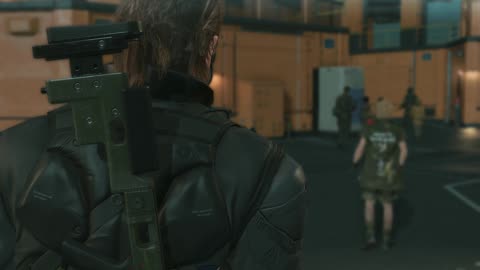 White Mamba Arriving At Mother Base For The First Time Mission Metal Gear Solid 5
