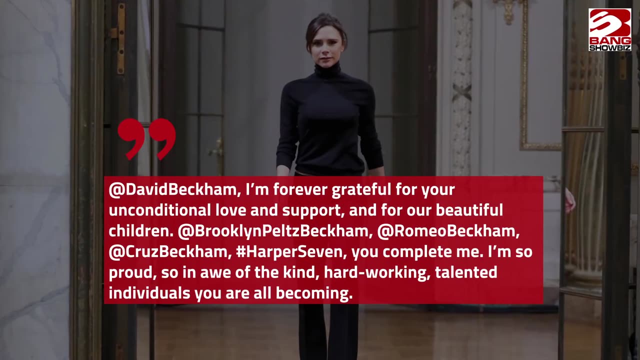 Victoria Beckham's 50th Birthday Milestone.