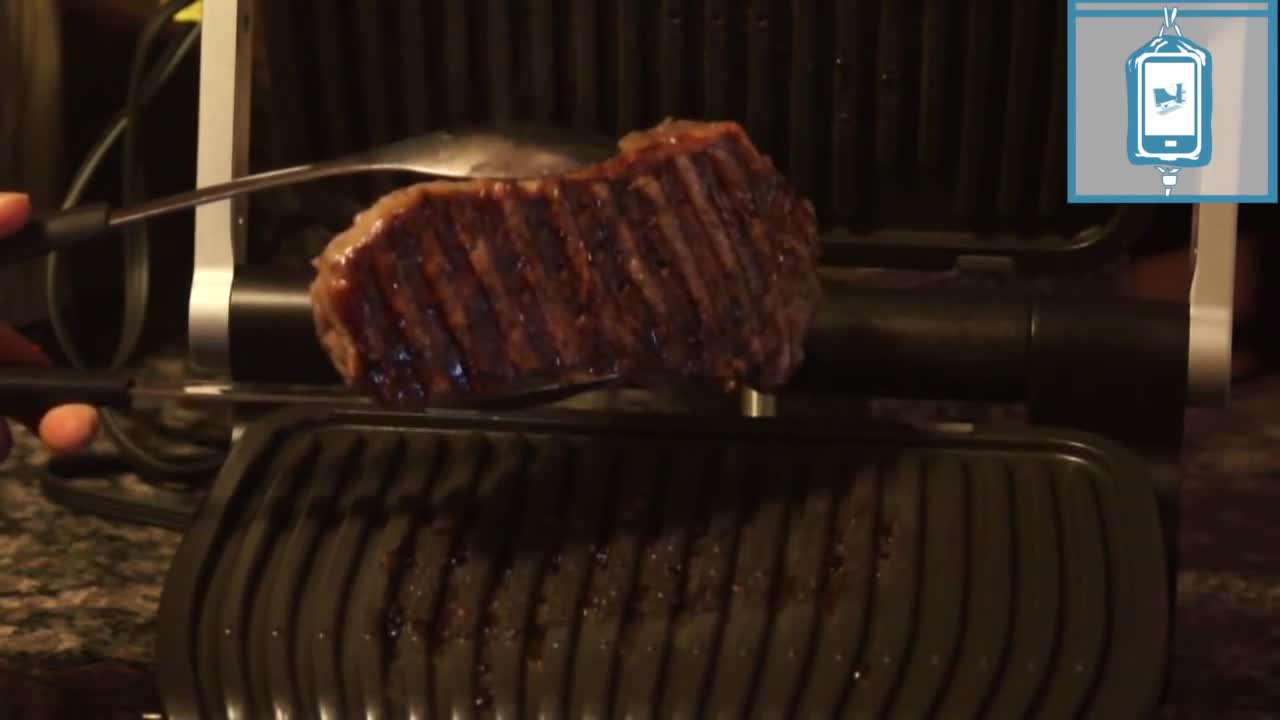 My First Steak On The T-Fal OptiGrill