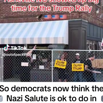 Asheville, NC showed up big time for the TRUMP Rally