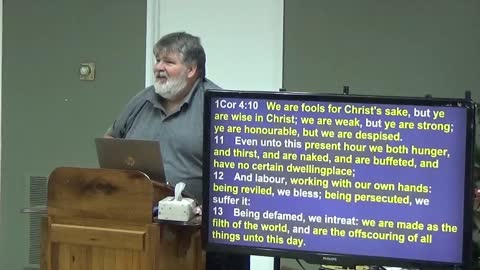 1 Cor 3 & 4