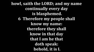 Isaiah 52 King James version