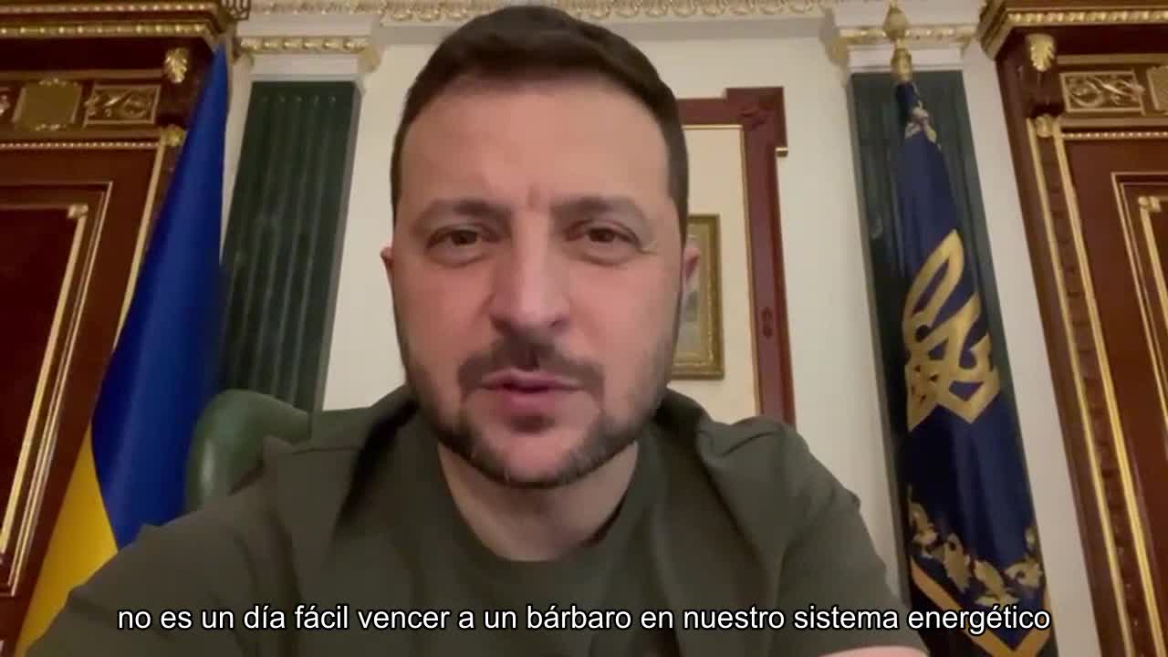 "Quería apoyarte, superaremos esta oscuridad", - Zelensky.