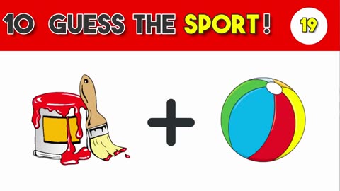 Can you guess the sport from the Emojis?
