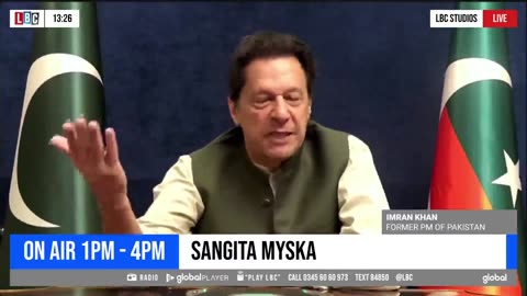 Exclusive interview on LBC with sangita myska