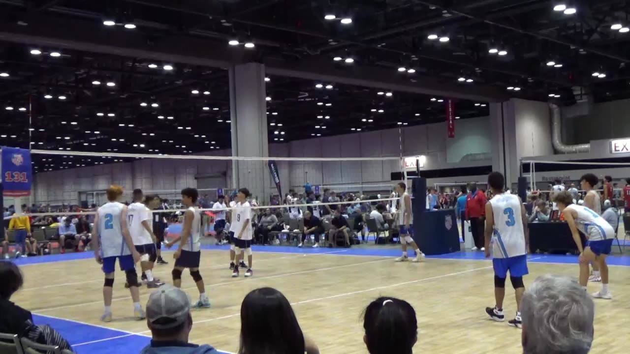 2023 AAU Orlando Riptide vs Titanes Set 2