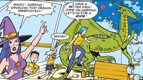 Newbie's Perspective Sabrina 2000s Comic Issues 49-50 Reviews