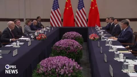 Biden meets with Xi