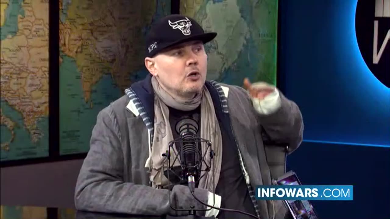 The Alex Jones Show - Billy Corgan Full Segment