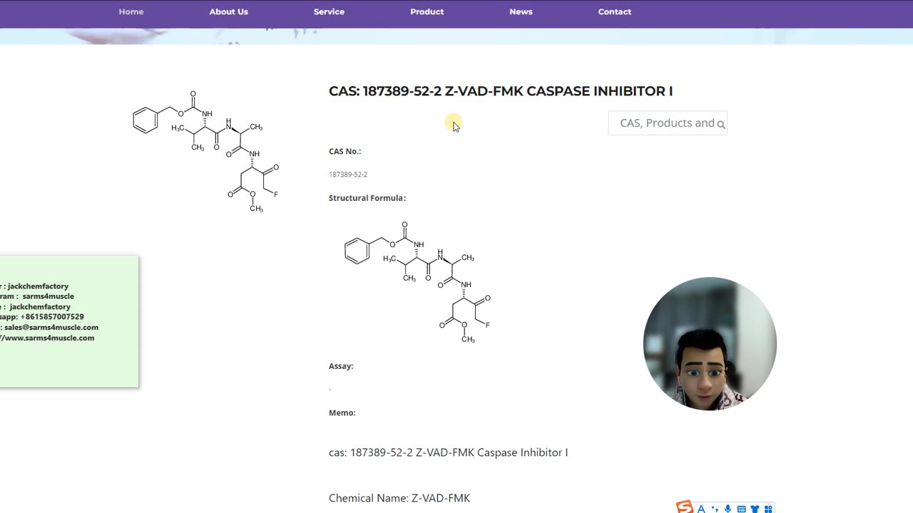 Caspase Inhibitor I cas: 187389-52-2