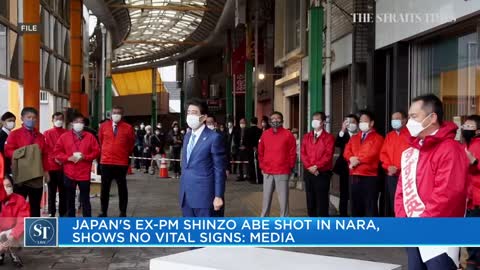 Japan's ex-prime minister Shinzo Abe shot in Nara, shows no vital signs: Media