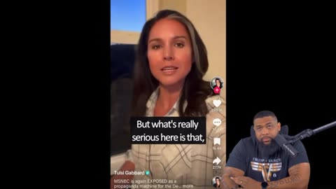 Joe Rogan, Tulsi Gabbard GO AFTER MSNBC For FALSELY Editing "Pro-Kamala" Clip!