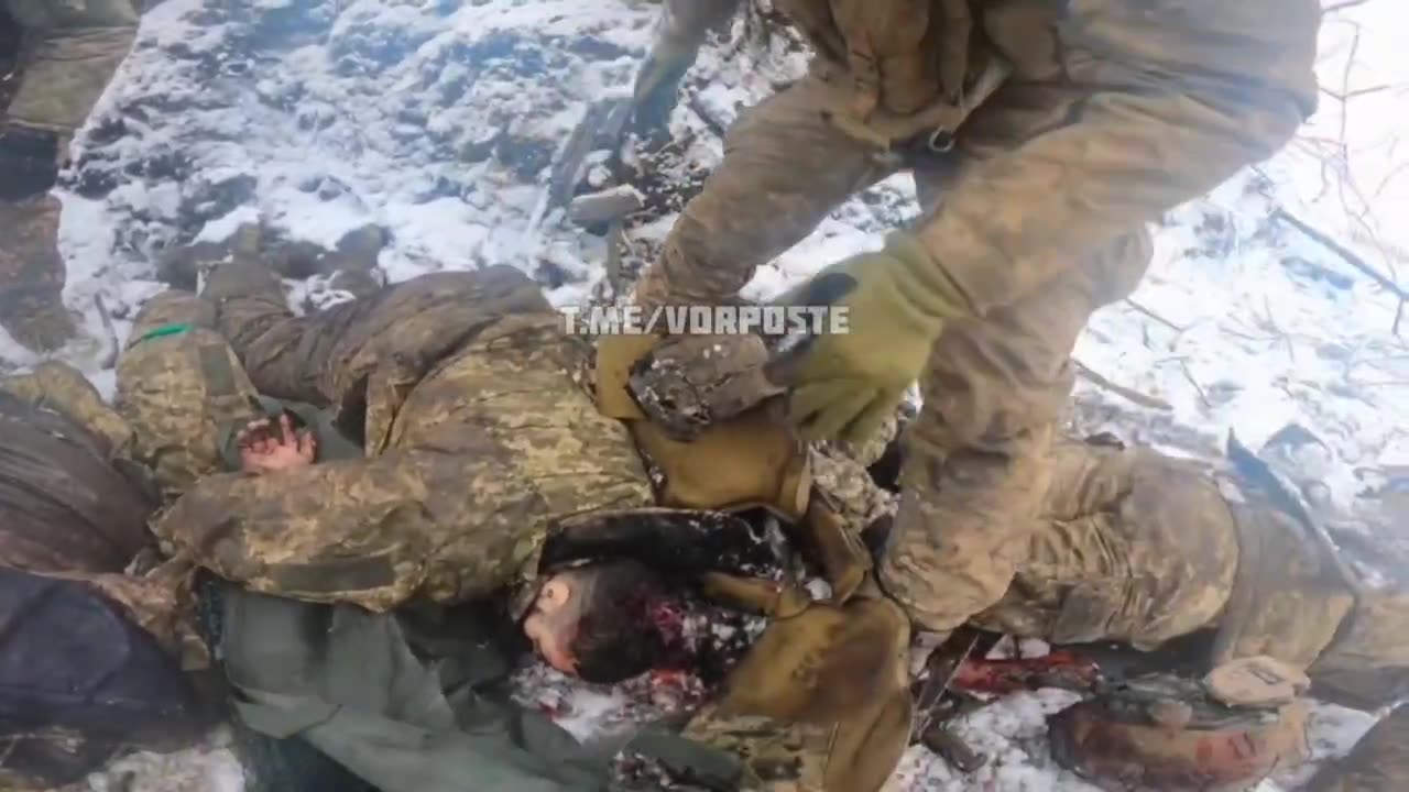 More Ukrainian Soldiers that didn't survive the Russian artillery rounds - strictly 18+