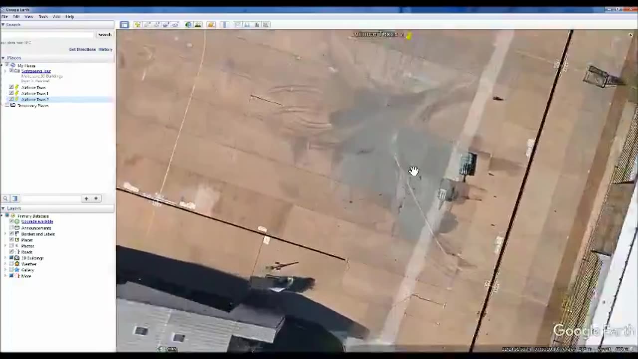 WONDER WOMAN'S JET HS BEEN LOCATED ON GOOGLE EARTH