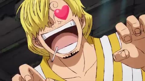 Sanji ladies moments in Land of Wano