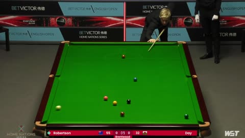 Neal Robertson Vs Ryan Day English Open 2022 Frame 1