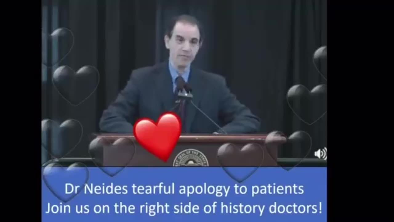 Dr. Dan Neides gives tearful apology for pushing vaccines