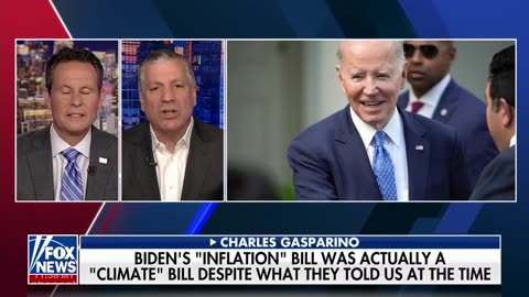 WATCH: Despite what we were originally told, Biden's "inflation" bill was actually a "climate" bill.