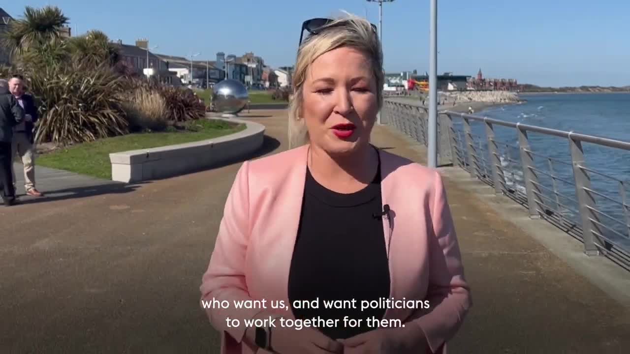 On the Campaign Trail across South Down - Michelle O'Neill