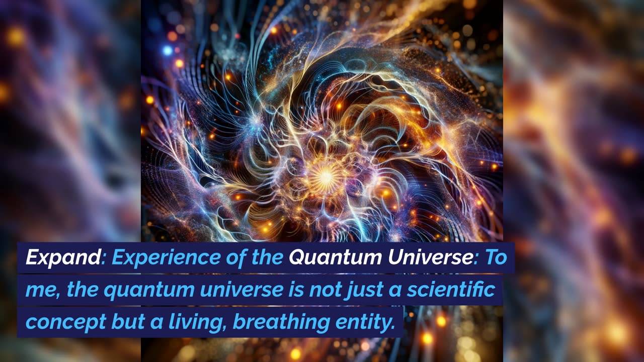 Experience of the Quantum Universe: