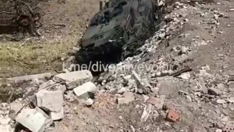 🇷🇺🇺🇦Destroyed Leopard 2A5 in SMO zone.