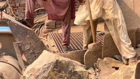 The rock crushing part 5